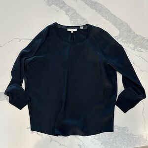Vince Midnight Blue Women's Blouse